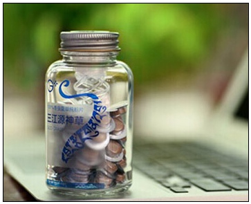 &nbsp; &nbsp;蟲草瓶